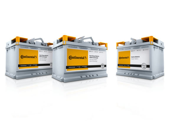 Continental start-stop and starter battery